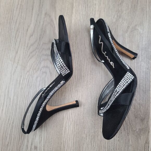 NWOB Nina Ricci Sling-Back Sandals size 7.5 - Picture 7 of 11